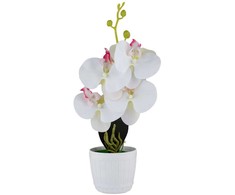 Dirbtinė gėlė vazonėlyje ORCHID, 38 cm