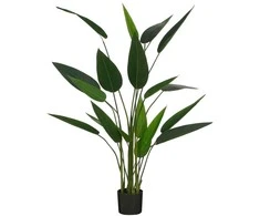 Dirbtinė helikonija vazone H150cm žalia