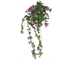 Dirbtinė petunija 65cm žalios/fuksijų sp.