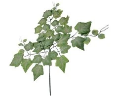 Dirbtinė šakelė 75cm žalia/oranžinė