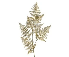 Dirbtinė šakelė ASPARAGUS, auksinės sp., 3 x 36 x 87 cm, 1 vnt