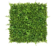 Dirbtinės žolės skydas 40x60cm pasiflora/žalias