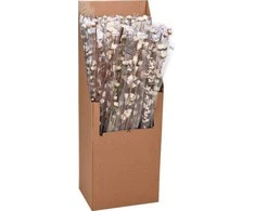 Dirbtinio augalo šakelė, baltos sp., 90-100 cm