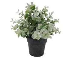 Dirbtinis augalas vazone 24cm žalias