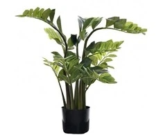 Dirbtinis augalas vazone 80cm zamiokulkas
