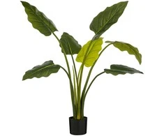 Dirbtinis filodendras vazone H100cm žalia