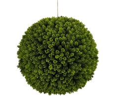 Dirbtinių apynių rutulys Ø38cm žalias