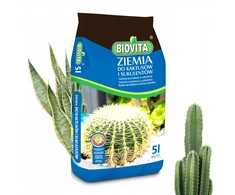 Dirvos substratas kaktusams ir sukulentams BIOVITA 5l