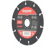 Diskas deimantinis Draumet 125mm metalui