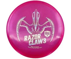 Discmania Diskgolfo diskas Midrange Driver RAZOR CLAW 3 META TACTIC Violetinė