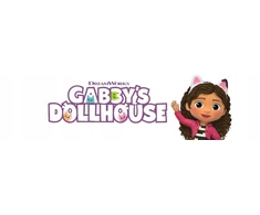 Patalynės komplektas Disney Gabi's Cat House DVIPUŠĖ patalynė su užtrauktuku, PATALĖS RINKINYS 140x200 cm