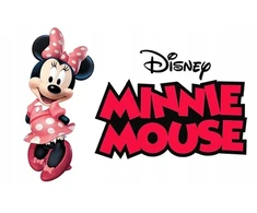 DISNEY Minnie Mouse aliuminio TERMINALINIS BUTELIS, su kandikliu, VANDENS BUTELIS su dirželiu per petį, mergaitėms 600 ml