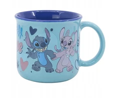 STOR Disney Stitch - keraminis puodelis dovanų dėžutėje iš Stitch &amp; Angel kolekcijos, 355 ml