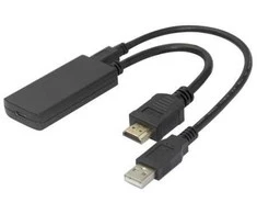 DisplayPort adapteris DELTACO, HDMI – USB-C Alt.Mode , 4K/60Hz / 1902012