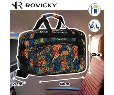 Dizaineriška rankinė kelioninė Rovicky 40x20x25, rankinis bagažas