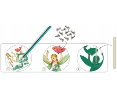 Djeco MOVING FAIRY CHARACTERS rinkinys