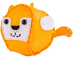 DK Kūrybinis RINKINYS vaikams Siuvinėjimo RINKINYS MASCOT FOX PLUSH siūti