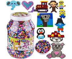 DK LYGINIMO TAKAS Lyginimo karoliukai 15000 SPALVŲ MIX BIG RINKINYS Lyginimo karoliukai
