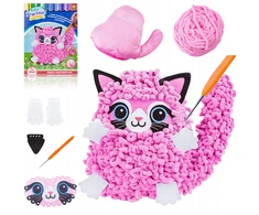 DK MASCOT kūrybinis siuvimo rinkinys siuvinėjimas įdaryti gyvūnų pagalvėlė CAT DIY