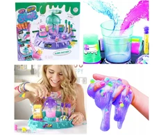 DK SLIME LABORATORY Slime Factory LARGE GLUTE SET Glitter Confetti XL