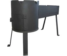 Dm Grill Kepsninė su kazano krosnele GR311 DM Grilis 83x30x55cm