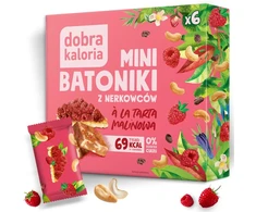 Dobra Kaloria GEROS KALORIJOS - MINI BATONĖLIAI - AVIEČIŲ TARTAS 102g. kartoninė dėžutė