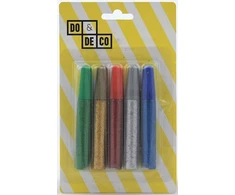 Dodeco GLITTER GLUE 5x11g 5 SPALVŲ RINKINYS 0196