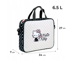 Dokumentų krepšys mergaitėms, skirtas Hello Kitty Kite popamokinei veiklai