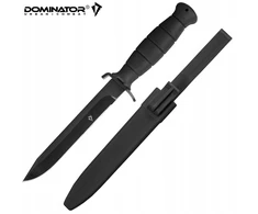 Dominator Uc Dominator Urban Combat Survivalinis peilis su fiksuota geležte, tinkantis dešiniarankiams ir kairiarankiams, juoda