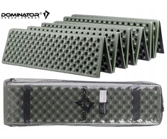 Dominator Uc Sulankstomas kilimėlis turistinis lovatiesis 180x59x2 miegojimui stovyklavietėje DOMINATOR olive