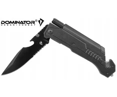 Dominator Uc sulankstomas peilis su žiebtuvėliu ir stiklo daužikliu