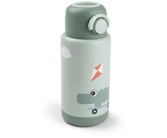 Done By Deer Deer Thermal Bottle 340 ml Playground Žalias