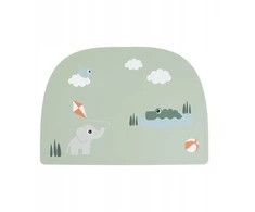 Done By Deer Padarė Deer Silicone Playground Žalias Table Pad