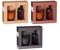 Dovaninis kvapų rinkinys LEATHER WOOD, 3 rūšys, 2 vnt