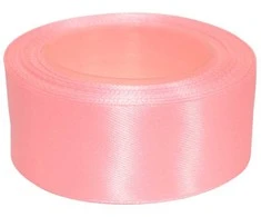 Besk Dovanų juosta Satininė Rožinė 3.2cm x 15m