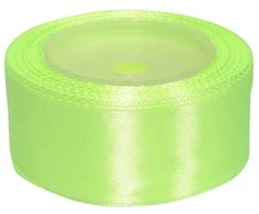 Besk Dovanų juosta satininė Žalia 3.2cm x 15m