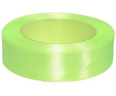 Besk Dovanų juostelė Satininė Žalia 1.8cm x 15m