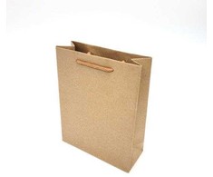 Dovanų maišelis KRAFT Jumbo, 39,5 x 32 x 10 cm
