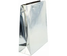 Dovanų maišelis KRAFT Metallic, įvairių sp., 32 x26 x 12 cm