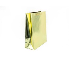 Dovanų maišelis KRAFT Metallic, įvairių sp., 32 x26 x 12 cm