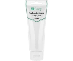 DpCraft Dallprint Akriliniai dažai 120ml, balti