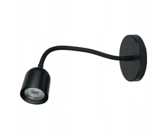 DPM LED sieninis šviestuvas, 4 W, 320 lm, 4000 K, juodas