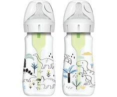 Dr Brown's Dino buteliukas plačiu kaklu 2x270ml (WB92026)