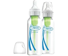 Dr Brown's Dr.Brown's Anticolic buteliukas Options + siauras 2x250ml plastikas