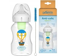 DR. BROWN'S Buteliukas Options+ plačiu kakleliu 330ml, BALLOON