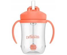 Dr Brown's SIDABARINIS PUODULIS SU ŠIAUDU SVORIS DR RUDAS 270 ML VAIKAMS 6 M+