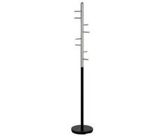 Fotelis Signal Meble Drabužių kabykla FERRO, 173 cm, juoda/chromo