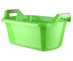 Drabužių skalbimo vonelė su rankenomis CURVER BASIN, žalios sp., 77 x 52 x h55 cm, 55 L