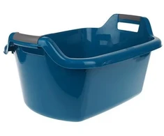 Drabužių skalbimo vonelė su rankenomis CURVER BASIN, mėlynos sp., 67 x 45 x h52 cm, 35 L
