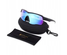 Draco Sportiniai poliarizuoti akiniai nuo saulės su Uv filtru, pusiau rėminiai